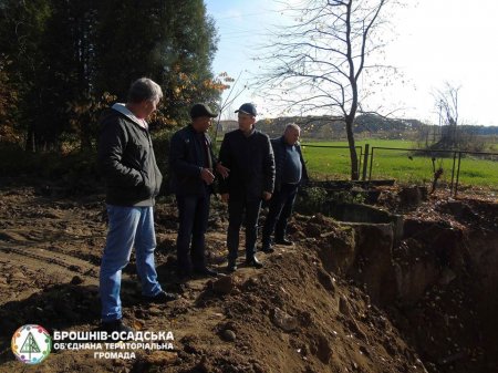 У Брошнів-Осаді будують сучасні очисні споруди