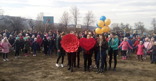 Флешмоб «Пісня буде поміж нас» в Ланчинській ОТГ