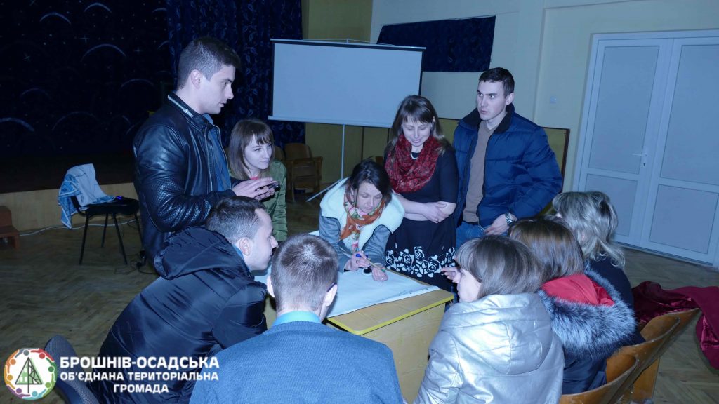 Брошнів-Осадська ОТГ стала учасником проекту “Ефективність розвитку громади у залученні громадян до прийняття рішень”