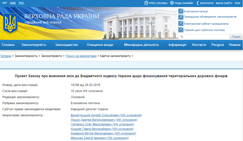 Збільшення фінансування на ремонт комунальних доріг в громадах