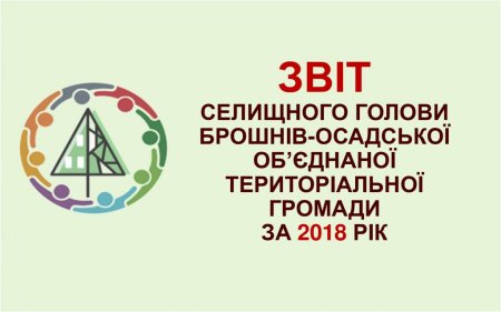 Звіт селищного голови Брошнів-Осадської ОТГ