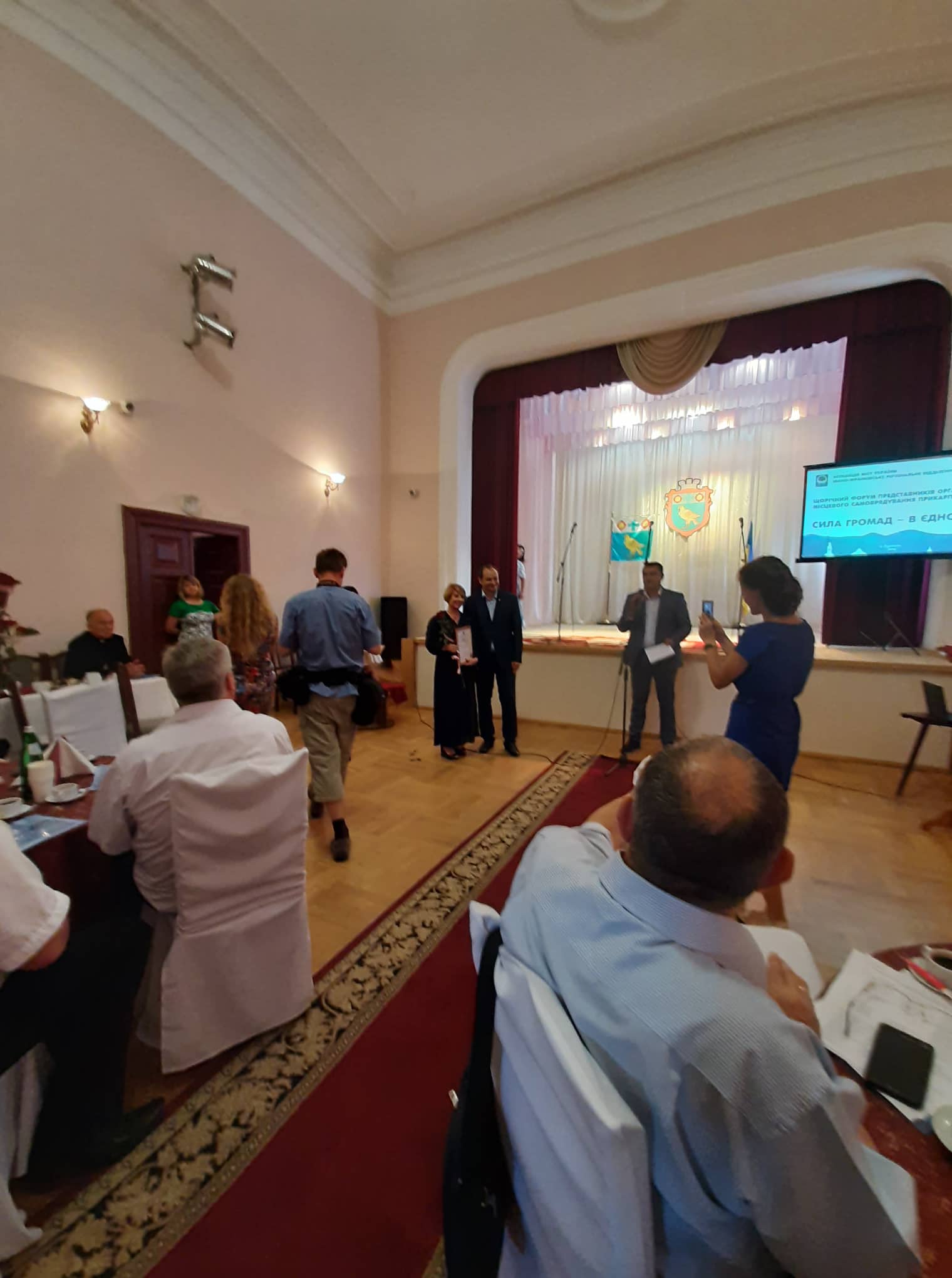 У Бурштині відбувся Форум представників органів місцевого самоврядування Прикарпаття «Сила громад – в єдності»