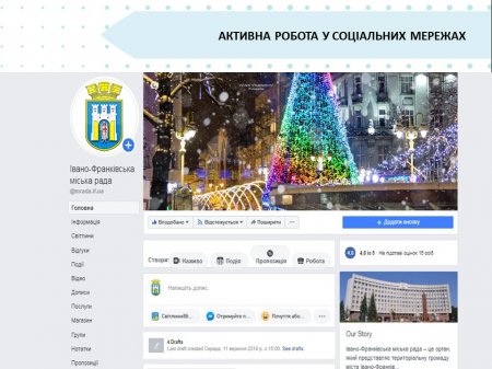 Публічність в діяльності Івано-Франківської міської ради