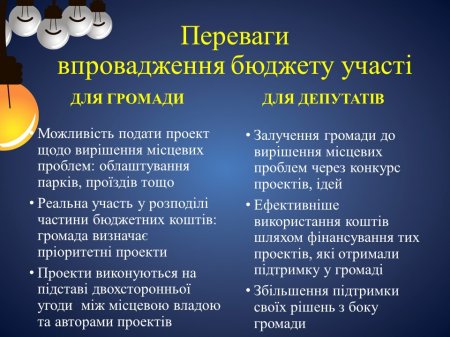 Кращі практики участі громадян у прийнятті рішень