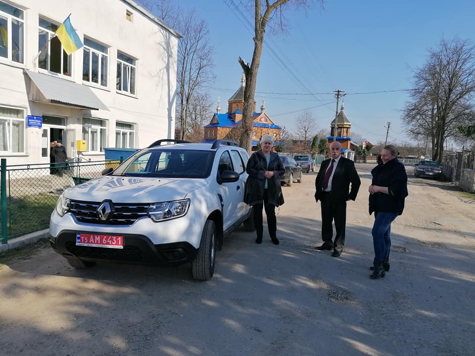 КНП ' Переріслянська АЗПСМ' Переріслянської с/р ОТГ отримала автомобіль для службового користування