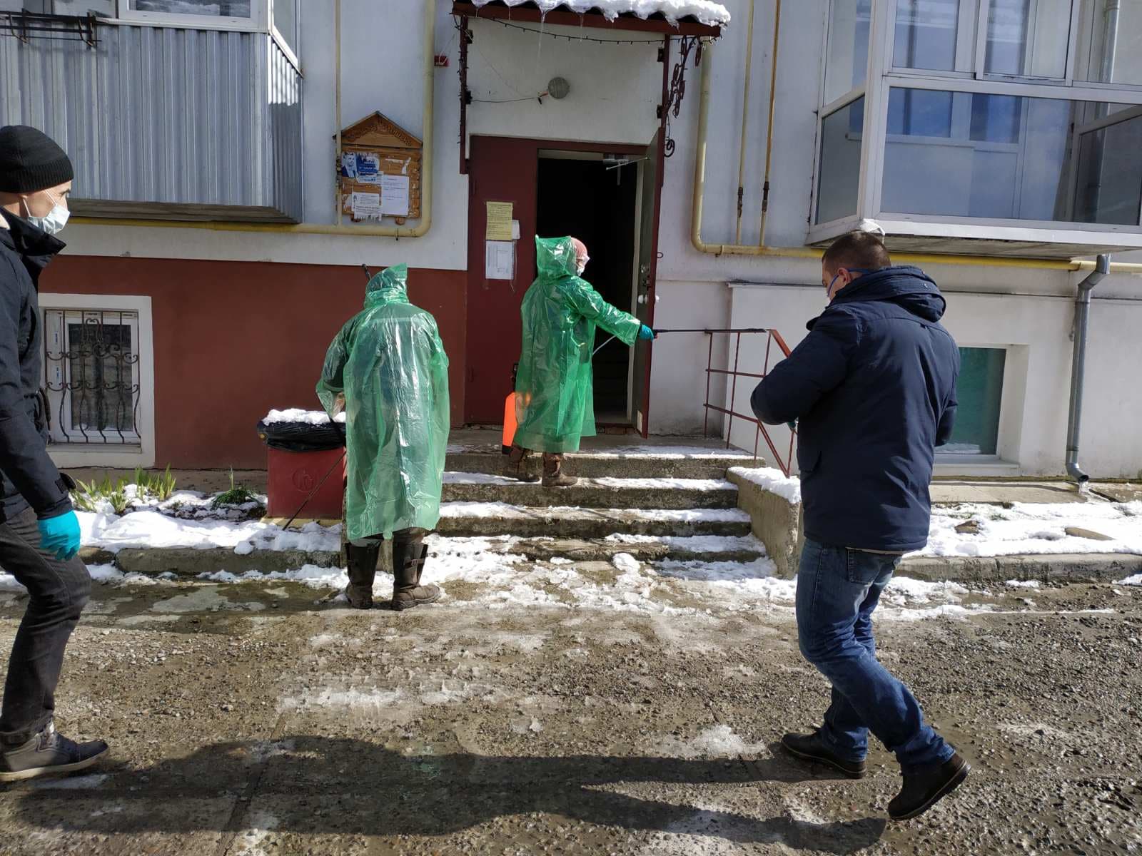 В багатоквартирному житловому фонді тривають заходи з дезінфекції
