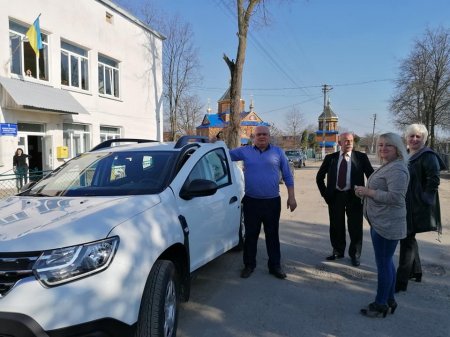 КНП ' Переріслянська АЗПСМ' Переріслянської с/р ОТГ отримала автомобіль для службового користування