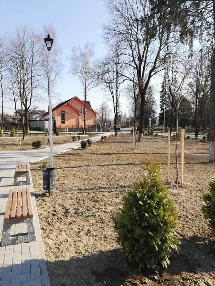 В парку Шевченка в смт. Печеніжин встановлено відеоспостереження
