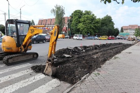 Стартували будівельні роботи в рамках реалізації проекту «Стала мобільність – реконструкція транспортної інфраструктури м.Надвірна»