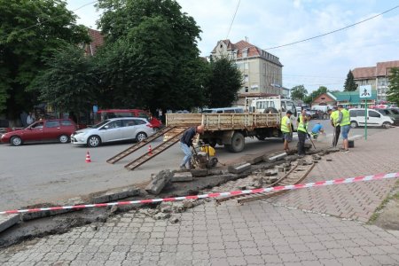 Стартували будівельні роботи в рамках реалізації проекту «Стала мобільність – реконструкція транспортної інфраструктури м.Надвірна»
