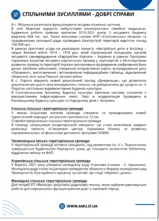 Звіт про роботу ІФ РВ АМУ за 2021 рік