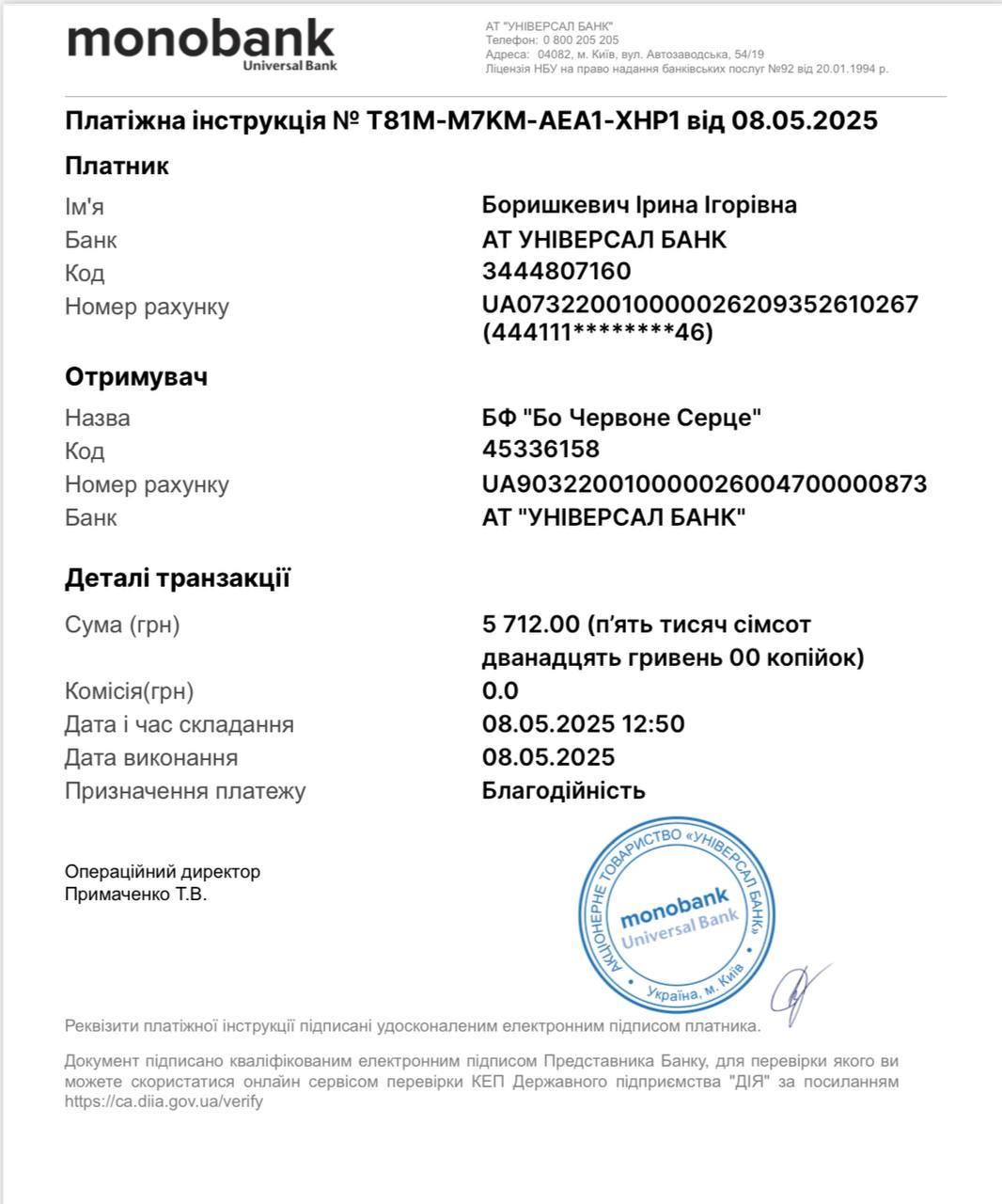 МАЛЕНЬКИХ ДОНАТІВ НЕ БУВАЄ